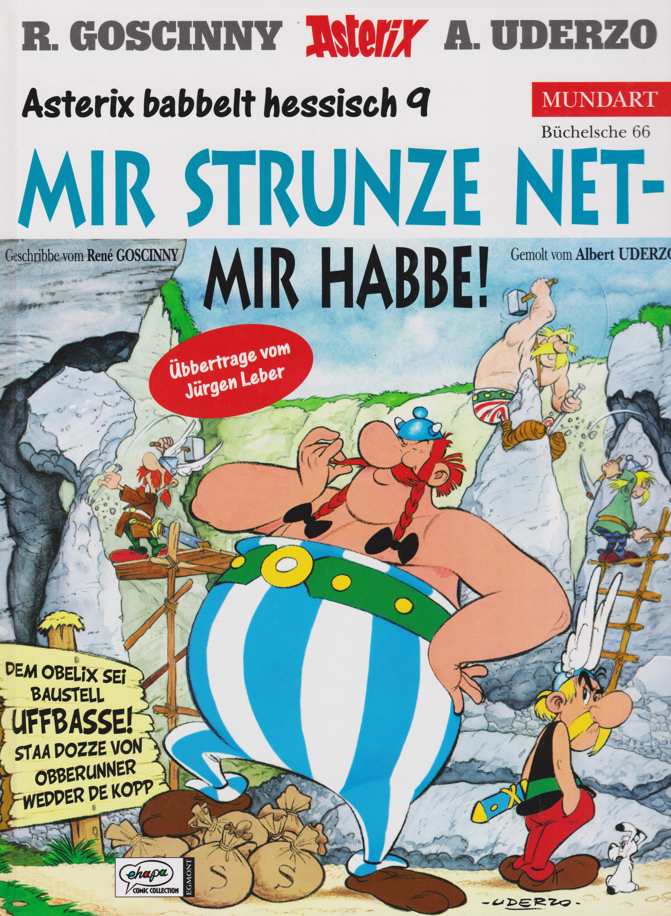 Asterix Mundart (Deutsch) - Beispielfoto